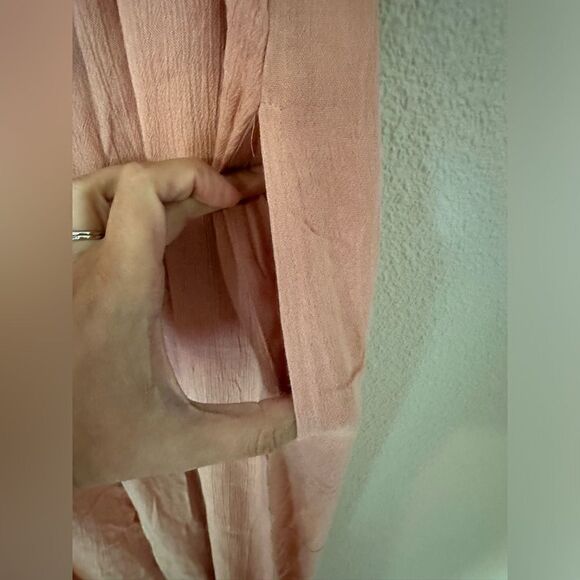 Kos Resort Sleeveless Jumpsuit Blush Sz S - Picture 9 of 9